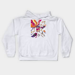 Symphony of Shapes Kids Hoodie